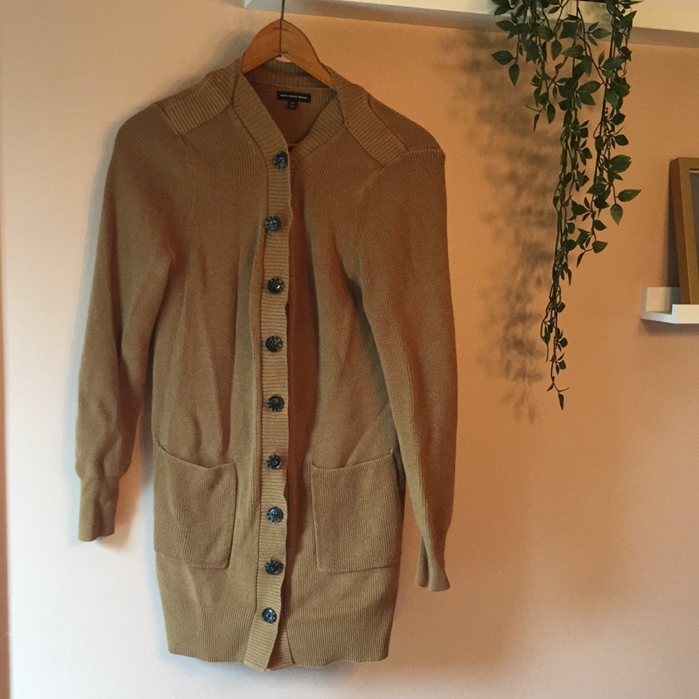 Who What Wear Long Button Front Cardigan